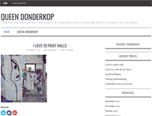 Tablet Screenshot of donderkop.com